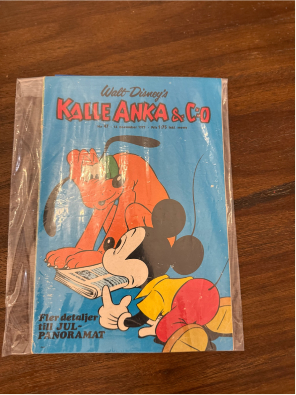 Vintage Walt Disney Kalle Anka & C:o 1967-1972